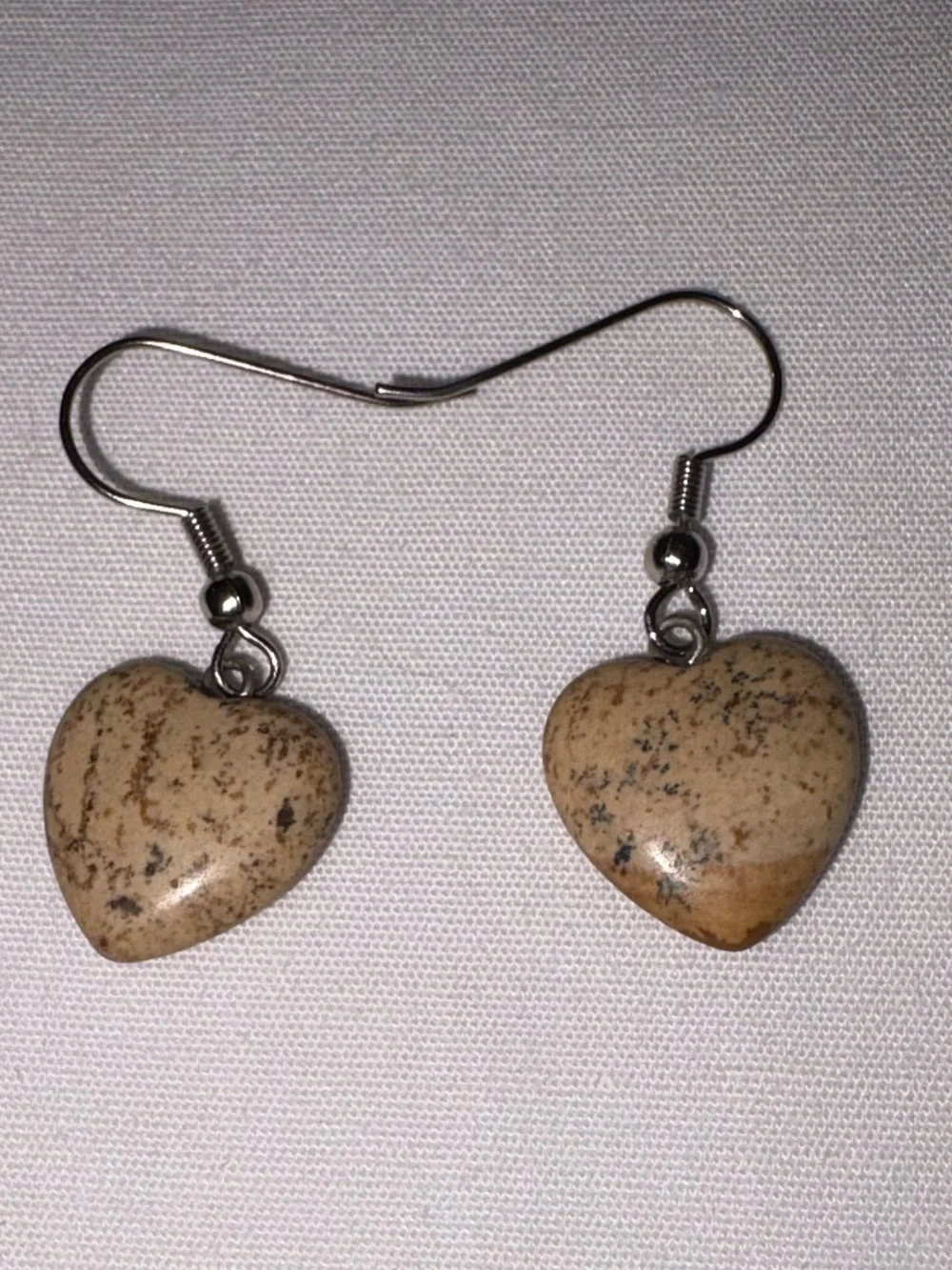 Picture Jasper Jewelry Set 4 pieces